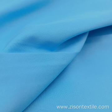 Skin-friendly Dyed Plain Polyester Pongee Baby Blue Fabrics